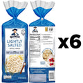 Quaker Large Rice Cakes, Lightly Salted, Gluten Free, 100% Whole Grains, 4.47 Oz, Pack of 6 Lightly Salted 4.47 Ounce (Pack of 6)