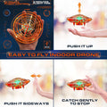 Force1 Scoot Skeet Mini Drone Electronic Shooting Game for Kids (Drone Only)- Hand Drones for Kids Compatible with Scoot Skeet LED Blaster,