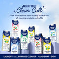 Cleancult - Lemon Verbena - All Purpose Cleaner - Refillable Aluminum Bottle - Cleaner Spray That Removes Dirty & Grime - 16 Oz - 1 Pack