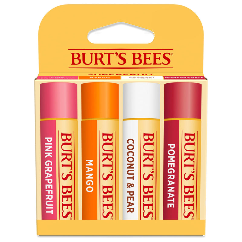 Burt's Bees 100% Natural Moisturizing Lip Balm (Superfruit) Superfruit 4
