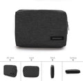 BAGSMART Electronics Organizer Travel Case, Small Cord Bag, Tech Organizer as Travel Accessories for Men Women, Cable Essentials for Phone, SD