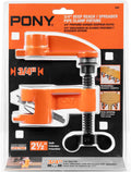 Pony 56 2-1/2" Deep Reach Clamp & Spreader Fixture for 3/4" Pipe | Deep Reach Design with Reversible Head for Clamping & Spreading, Coil Spring