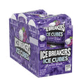 ICE BREAKERS Ice Cubes Arctic Grape Sugar Free Chewing Gum Bottles, 3.24 oz (6 Count, 40 Pieces) Arctic Grape 40 Count (Pack of 6)