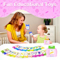 510 Spanish Flash Cards for Kids 2-4 Years,Pocket Speech for Toddlers,Autism Sensory Toys,Learning Montessori Toys,Speech Therapy Toys for Kids