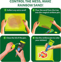 Skillmatics Sand Art Activity - Animals, Create & Stick 50+ Colorful Stickers, Creative Craft Kits & Supplies for Kids, Gifts for Girls & Boys