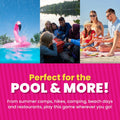 Taco Cat Goat Cheese Pizza - Poolside Edition Ã¢ÂÂ Waterproof Card Game for Outdoor Camping, Travel and Family Game Night - Wildly Entertaining &