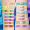 CHARMACY Multichrome Eyeliner Liquid Liner, Glitter liquid eyeliner waterproof, Metallic Intense Color Shifting Colorful Eyeliner, Long wearing,