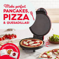 Dash Round Express Electric - Pancake Maker & Eggs Griddle System - Healthy Breakfast Maker - Quick Heat-Up & Easy Cleanup - nonstick surface -