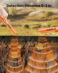 Dmyond Metal Detector Pinpointer - Professional Waterproof Handheld Pin Pointer Wand - High Sensitivity 360° Detection - Search Treasure