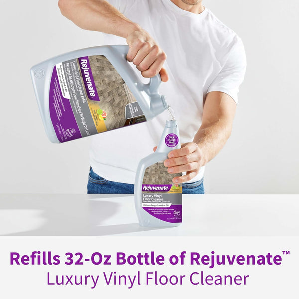 Rejuvenate Luxury Vinyl Floor Cleaner 1 Gal, Fresh Citrus Scent 1 Gal (Pack of 1)