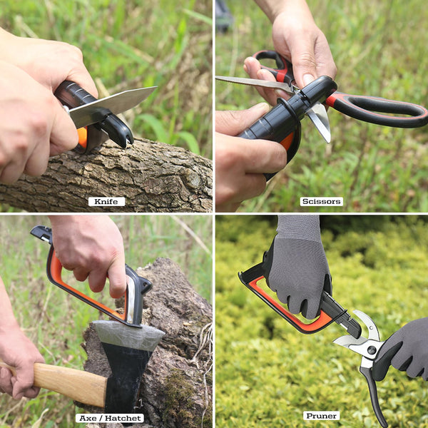 SHARPAL 103N All-in-1 Knife Garden Tool Lawn Mower Blade Sharpener 1-Pack