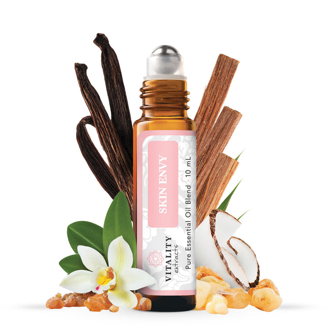 Vitality Extracts Skin Envy - Face Moisturizer Serum, Coconut Oil, Collagen, Vit
