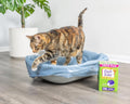 30 Count Fresh Kitty Litter Box Liners Super Thick, Durable, Easy Clean Up Jumbo Scented, Bags with Ties for Pet Cats 30 Count (Pack of 1)