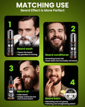 Beard Grooming Kit, Beard Oil and Balm, Beard Wash & Conditioner, Beard Brush & Comb Set with Scissors, Birthday Gifts for Men, Valentines Gifts