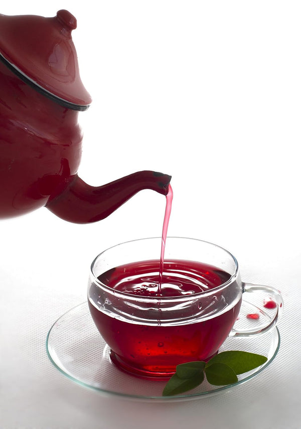 Hibiscus Tea 1LB (16Oz) 100% CERTIFIED Organic Hibiscus Flowers Herbal Tea (WHOLE PETALS), Caffeine Free in 1 lbs. Bulk Resealable BPA-free Bags