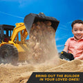 Top Race 6 Channel Full Functional Front Loader RC Remote Control Construction Toy Tractor Lights & Sounds 2.4Ghz Remote Control Tractor Toys