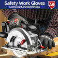 Schwer Proguard Highest Level Cut Resistant Work Gloves PR3326 for Extreme Protection?Ansi A9 Cut Gloves with Reinforced Thumb, Non Slip,