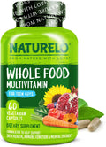 NATURELO Teen Multivitamin - Whole Food Multivitamin for Teenage Boys - Minerals Supplement for Active Kids - with Plant Extracts - Non-Gmo -