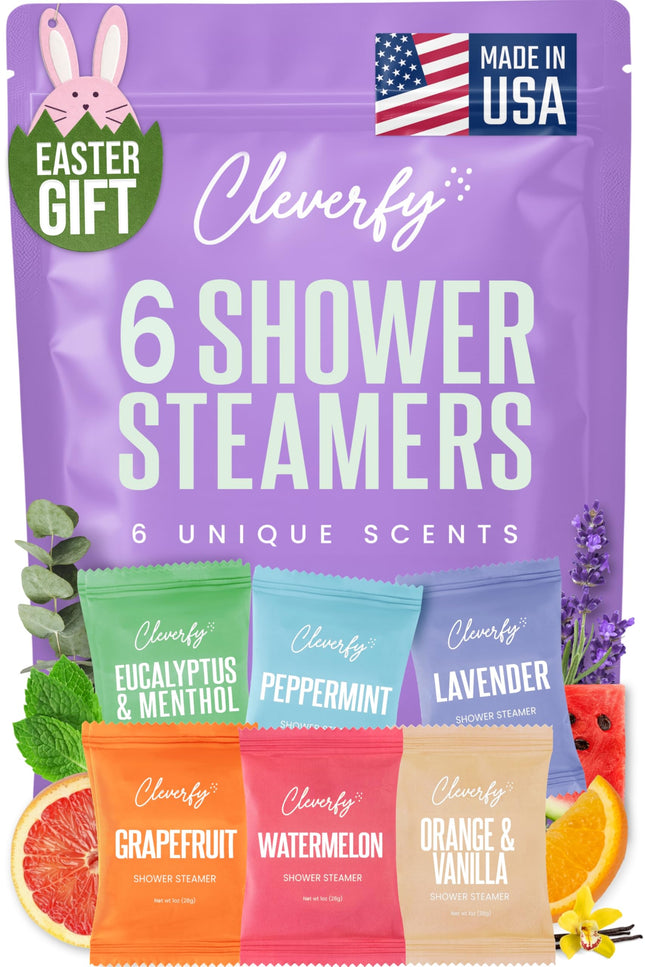 Cleverfy Shower Steamers Aromatherapy for Women and Men Ã¢ÂÂ Self-Care Shower 