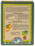Down To Earth All Natural Fertilizers Organic Citrus Mix - Plant Food for Lemons, Limes, Oranges and Avocados 6-3-3, 1 lb