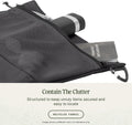 Eagle Creek Pack It Reveal Sack - Compact Storage Sack for Electronics & Small Accessories - Quick-Attachment Hook - Mesh Fabric Build - Zippered