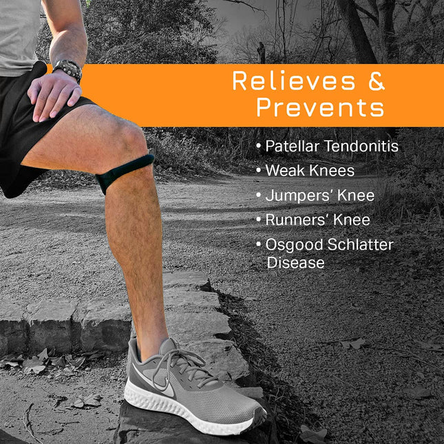 Cho-Pat Original Knee Strap, Patella Support for RunnerÃ¢ÂÂS Knee, JumperÃ¢ÂÂ