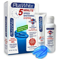 Plus White Premier Whitening System - 5 Minute Speed Whitening Gel, Comfort Fit Mouth Tray & Stainguard Post - Dentist Approved & Professional