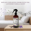 Abbey & Sullivan Odor Eliminating and Refreshing Linen and Room Spray, Lavender Vanilla, 16 oz.