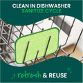 Scotch-Brite Dobie Scrub & Wipe Cloths, Sponge Cloths for Cleaning Kitchen, Bathroom, and Household, Dobie Scrub and Wipe Cloth Absorbs and