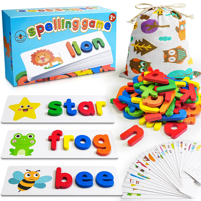 BEESTECH Alphabet ABC Learning Educational Toys for 2 3 4 5 Years Old Boys Girls