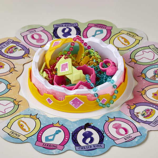 Hasbro Gaming Pretty Pretty Princess: Edition Board Game Featuring Disney Princesses, Jewelry Dress-Up Game for Kids Ages 5 and Up, for 2-4