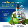 Gurunanda Cocomint Oil Pulling Mouthwash for Complete Oral Hygiene, 7 Essential Oils & Vitamins for Happy Teeth & Gums & Fresh Breath ,