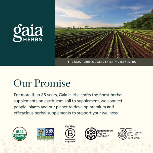 Gaia Herbs Sound Sleep - Natural Sleep Support to Promote Calm & Relaxation - with Valerian Root, Passionflower & More - 60 Vegan Liquid