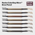 Revlon ColorStay Micro Brow Pencil, 454 Medium Brown, 0.003 oz Medium Brown 0 Ounce (Pack of 1)