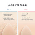 AOA Studio Collection Makeup Mochi Sponge Set Makeup Blender Latex Free and High-Definition Set of 6 Makeup Blender for Powder Cream and Liquid