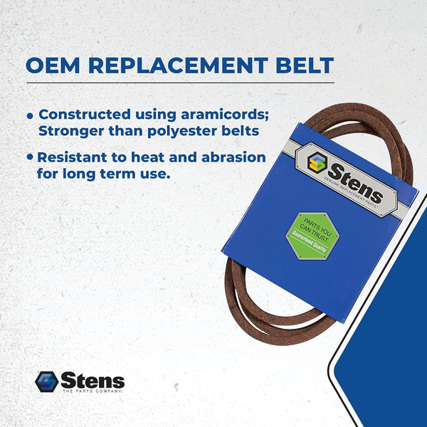 Stens OEM Replacement Belt 265-423 Compatible with Cub Cadet RZT-L42, RZT-L46, RZT-L50, RZT-L54, RZT-S42, RZT-S46, RZT-S50 and RZT-S54 754-04317,