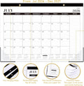 2026-2027 Desk Calendar, Jul.2026 - Dec.2027, 16.8" x 12" | Thick Paper, Desk Calendar 2026-2027/Wall Calendar 2-in-1 with Corner Protectors,