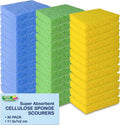 36 Pk Pop-Up Compressed Cellulose Sponges | Eco-friendly, reusable & durable for kitchen & home