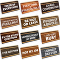 Fancy Land Desk Flip Accessories Funny Desk Supplies for Work 30 Desktop Flip Messages Decor Office Colleague Coworkers