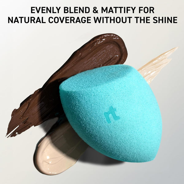 Real Techniques Miracle Airblend Makeup Sponge, 1 Count 1 Count (Pack of 1)