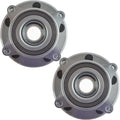 TRQ Front Left and Right Wheel Bearing and Hub Assembly Set 2 Piece Compatible with 2011-2017 Honda Odyssey BHA53813
