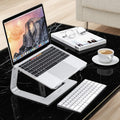 OMOTON Laptop Stand, Detachable Mount for MacBook Air/Pro Dell HP Silver