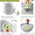 Consevisen Vegetable Steamer Basket for Cooking Food, Stainless Steel Veggie Steam Basket for Pot, Folding Expandable Steaming Insert with