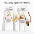 Almay Anti-Aging Foundation, Smart Shade Face Makeup with Hyaluronic Acid, Niacinamide, Vitamin C & E, Hypoallergenic-Fragrance Free, 200 Light