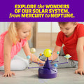 Dan&Darci 360° Orbiting Solar System for Kids - Paint & Build Model Kit - Arts and Crafts for Kid Ages 8-12, 4-6, 4-8, 6-8 - Space Toys 8-10 -