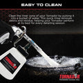 Tornador Z-010 Classic Car Cleaning Tool | Cyclonic Air Action for Interior & Exterior Surfaces | Cleans & Air Dries in Seconds | Essential