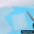 Phinus 7-Piece Plastic Canvas Sheets, 10.5" x 13.5", Eye Mesh for Embroidery & Knit Crochet Projects, DIY Handicraft, Make Dividers