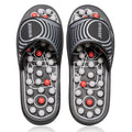 BYRIVER Foot Reflexology Tools Pressure Point Massage Mat Slippers Slides Sandals Shoes, Back Knee Feet Arch Heel Pain Tension Relief Products,