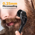 Waking Forest Derma Roller 0.25Mm & Beard Oil(1Oz), Sandalwood Beard Kit, Microneedle Beard Roller with 540 Titanium, Natural Moisturize with