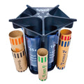 Coin Counter Coin Sorter TubeÃ¯Â½ÂCreative 5-In-1 Change Sorter Coin OrganizerÃ¯Â½ÂChange Counter Machine Coin RollerÃ¯Â½ÂCoin Bank Holder Coin